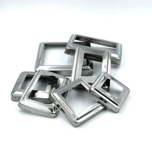 Stainless Foot Cover Square Tube Cover Rectangular Tube Cover Stainless Decorative Cover Plate Square Tube Cover