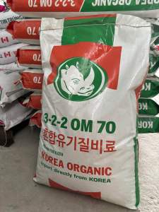 PHÂN HỮU CƠ VIÊN NÉN - BAO 20 KG - HÀN QUỐC GOOD 10 Hiệu Tê Giác