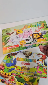 SOS Buku Mewarnai Seri BW (8bk)/Buku Anak/Coloring Book