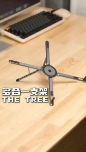 Multifunction Foldable Laptop Stand Aluminium Alloy Mount For Macbook Tablet And Mobile Phone