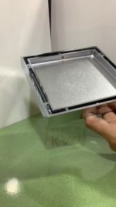 [HCM]Thoát sàn mặt cắt gạch 15x15cm thoát sàn âm KAG-TS89 phễu thoát sàn chống hôi chống côn trùng Inox Roca