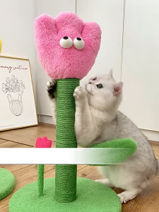 Trụ cào móng cho mèo hình cây hoa FOFOS - T3 PETS SHOP