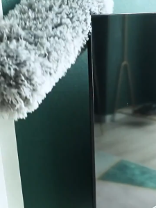 Extra-Long Retractable Duster with Bendable Head - Reusable & Washable for High Ceilings Furniture & Car Cleaning