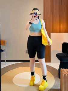 Large Size Fitness Yoga Sports Bra Shockproof Running Backless One Piece Gathered Womens Sports Bra No Brand Registered Trademark