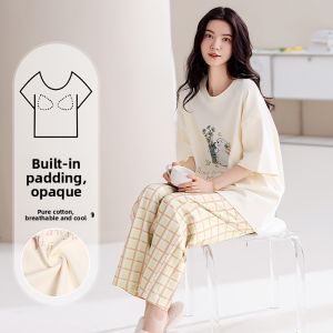 MiiOW | Breathable Cotton Padded Summer Leisure Wear Shorts and Trousers