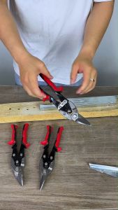 Mitsushi 10 Inches 250mm LEFT/STRAIGHT/RIGHT Metal Sheet Cutter Aviation Snip Scissors