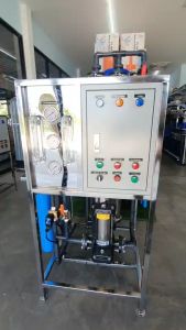 เครื่องกรองน้ำ Ro 12 คิว กำลังการผลิต 12000 ลิตร/วัน (500ลิตร/ชม.) สำหรับโรงงานอุสหกรรม โรงงานน้ำดื่ม