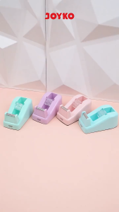 DISPENSER ISOLASI JOYKO KECIL PASTEL TC-125 / Dispenser Tempat Selotip Kecil Pastel Joyko TC-125