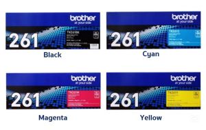TONER Brother TN-261 Black Cyan Magenta yellow ตลับหมึกโทนเนอร์ สีดำ