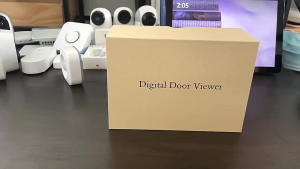 1080P Wireless Video Doorbell WiFi 4.3" Tuya Smart Home Door Bell Peephole Camera with Screen APP PIR Motion Detection for security
