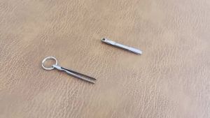 OUHOE | New Mini Titanium Tweezers Small TC4 Titanium Alloy Clip Portable Tweezers NipperAcc