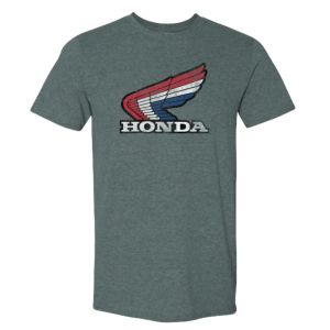 Honda | Honda Mens and Womens T-shirt Summer Y2k Cotton Tee Honda RACING Gold Wing Short-sleeved Spring Autumn Motorcycle Cycling Top