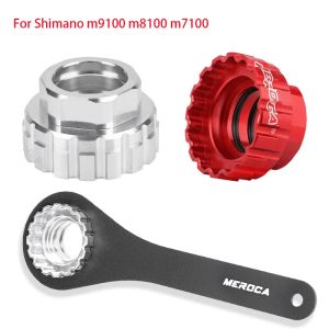 Bicycle 12 Speed Disc Brake Rotor Direct Installation Removal Tool Crankset Socket Wrench Suitable for Shimano m9100 m8100 m7100