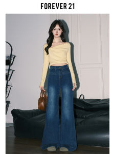 American Retro Wide Leg Jeans Women Loose High Waist Straight Loose Fit Jeans for Pear Shaped Body Forever 21 Blue Denim