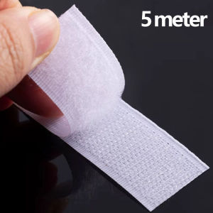 Heavy-Duty Sew On Velcro Tape | Professional Non-Adhesive Nylon Hook & Loop | 20mm 50mm for Clothing Shoes Bag，5M per Pair