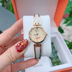Đồng hồ lắc nữ đẹp máy Nhật size 28mm chuẩn hãng citizenz