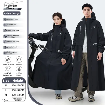 ZHENGYU | Waterproof Adult Raincoat for Scooter Long