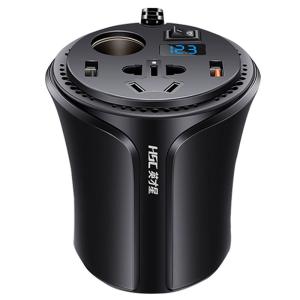 HSC | 12V to 220V Car Charger Power Inverter Multi-function Socket