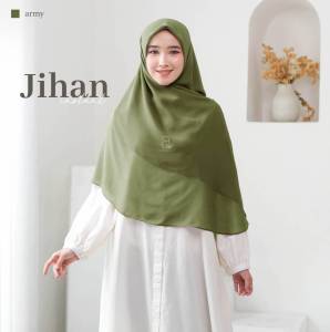 Azmeela Jihan Khimar Instant Dengan Retsleting
