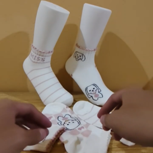 RG21 Kaos Kaki Pendek Lucu Kaus Kaki Wanita Pendek Kaus Kaki Fashion Import Semata Kaki