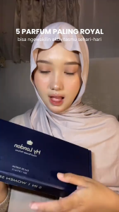 HY LONDON Parfum 1 Box Dapat 5 Botol Eau De Parfum Long Lasting