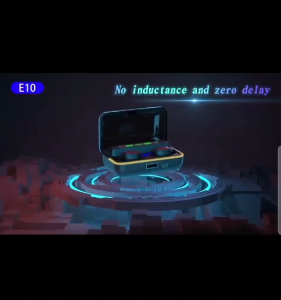 Earphone E10 Wireless TWS Mini Handphone Sport Gaming Headset BT 5.1 Wireless Game