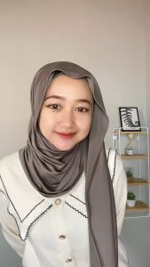 GUDANG FASHION ID  PASHMINA JERSEY SPANDEX KEKINIAN  jilbab pashmina intans jersey warna terlengkap