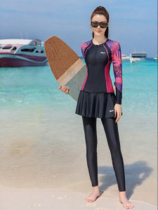 XTEP | Slimming Tummy Cover Female Swimwear Divisible Long Pants