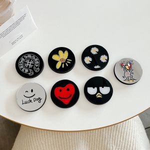 ตัวช่วยวางโทรศัพท์แบบพับได้ Magsafe ดูดซับแม่เหล็ก หัวใจคล้ายดอกกุหลาบ หัวใจยิ้ม ลายการ์ตูน อุปกรณ์เสริมโทรศัพท์มือถือ