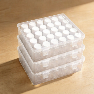 YUGUANG | Color Classification Storage Bottle Student Bead Refill Package