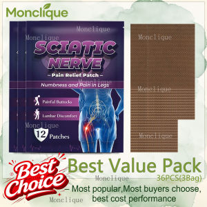 Miếng Dán Cột Sống Thắt Lưng Sciatic Bán Buôn 60-12 Chiếc Miếng Dán Giữ Ấm Lâu Dài Làm Dịu Vùng Eo Cho Vận Động Viên & Nhân Viên Văn Phòng