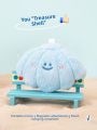 Cute Plush Mirror Bag Charm Ocean Animal Abalone Design Adorable Stuffed Toy Keychain Collectible Souvenir from Mainland China. 