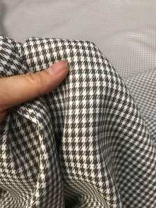 Vải Cotton Bố zích zắc xám nhạt dày co giãn mềm mịn (khổ 1m5)may đầm váy vestcomple Blazer quần tây