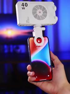 40W LED Camera Light 2800K-9000K Handheld Fill Light Video Lamp Handle Portable Light Photography Light Panel for Photography