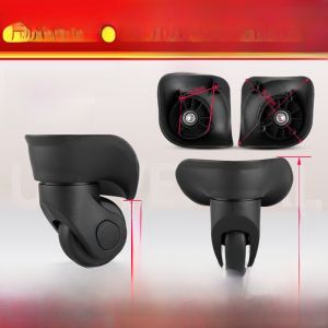 Travel Luggage Wheel Accessories Universal Wheel Suitcase Password Lock Leather Suitcase Bag Wheels Durable Hard Shell Spinner