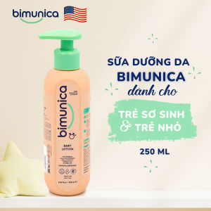Sữa Dưỡng Thể Lotion Cao Cấp BIMUNICA Dành Cho Trẻ Sơ Sinh và Trẻ Nhỏ 250ml An Toàn Dưỡng Ẩm Tăng Miễn Dịch