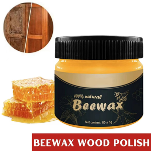 Wood Floor Care Wax Furniture Polished Protection Waterproof Brighten Resistant Scratches Repair Maintenance Natural Beeswax Household Handheld