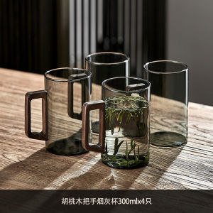 แก้วน้ำทรงกลมแบบจิ๋วสำหรับใส่ชาสำหรับแขก แก้วน้ำสำหรับดื่มน้ำแบบทนความร้อนสูงสำหรับผู้ชาย แก้วน้ำแก้วสตั๊ดสำหรับใช้ในบ้าน แก้วน้ำแบบจิ๋วจาก Apple Green