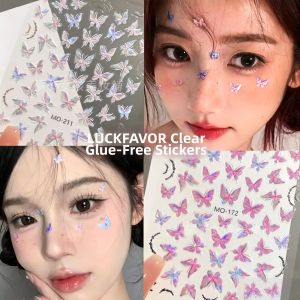 LuckFavor | Korean Style Butterfly Face Stickers for Concerts and Music Festivals