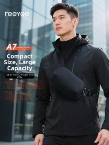 ReeYee | Slant Cross Shoulder Bag Portable Quick Access Outdoor Chest Pack for Men