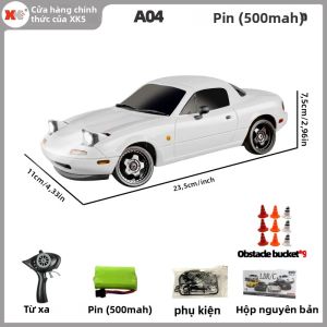 Xe Điều Khiển Từ Xa AE86 AWD Tỷ Lệ 1:18 Với Con Quay Hồi Chuyển Điều Khiển 2.4G Đồ Chơi Đua Drift Dành Cho Bé Trai Thân Xe Bằng Nhựa Kim Loại Sẵn Sàng Chạy Quà Tặng