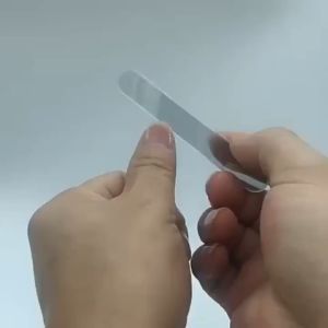 (SATUAN) Kikir Kuku Manicure Pedicure/ Kikir Kuku Kaca / Nail Art Kikir Kuku Kayu Portable Padicure Menicure / Kikir Amplas Kuku