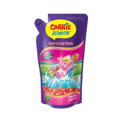 Túi Sữa Tắm Gội Carrie Junior Hương Cheeky Cherry 500g