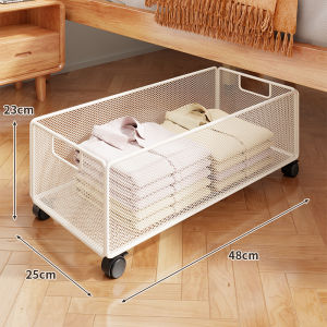 WUBUWEI | Wheeled Drawer Style Under Bed TV Cabinet Storage Box