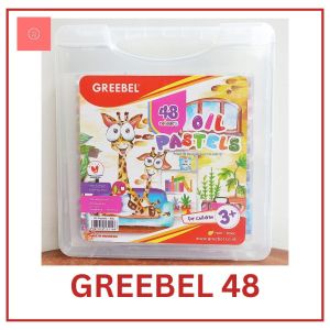 GREEBEL Crayon Krayon Minyak Oil Pastel 48 Warna