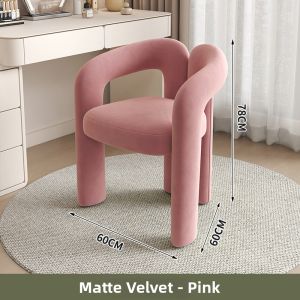 YIYOU | Modern Cream Home Style Comfort Design Princess Vanity Stool