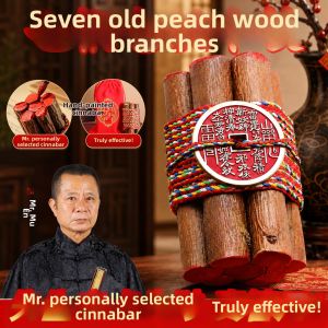 BINYUE | Infant Bed Protective Charm Wooden Pendant 7cm