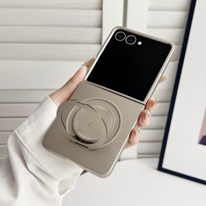 เคสโทรศัพท์ Samsung ZFlip7 แบบหมุนได้ ดีไซน์บางเฉียบ ป้องกันการตกหล่น พร้อมชาร์จไร้สาย ดีไซน์หรูหรา สำหรับผู้ที่มีสไตล์