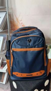 VOLUNTEER School Bags For High School Backpack For Men and Women Waterproof Bags TWO-WAY SLIDER Simple Design BH006