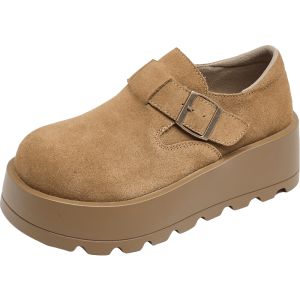 Agsdon | Thick Soled High Increased Full Coverage Soft Bottomed Retro Summer Sandal